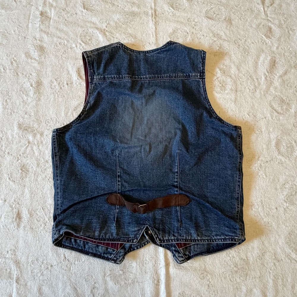 VINTAGE Wrangler OUTERWEAR Western Vest - Picture 5 of 6